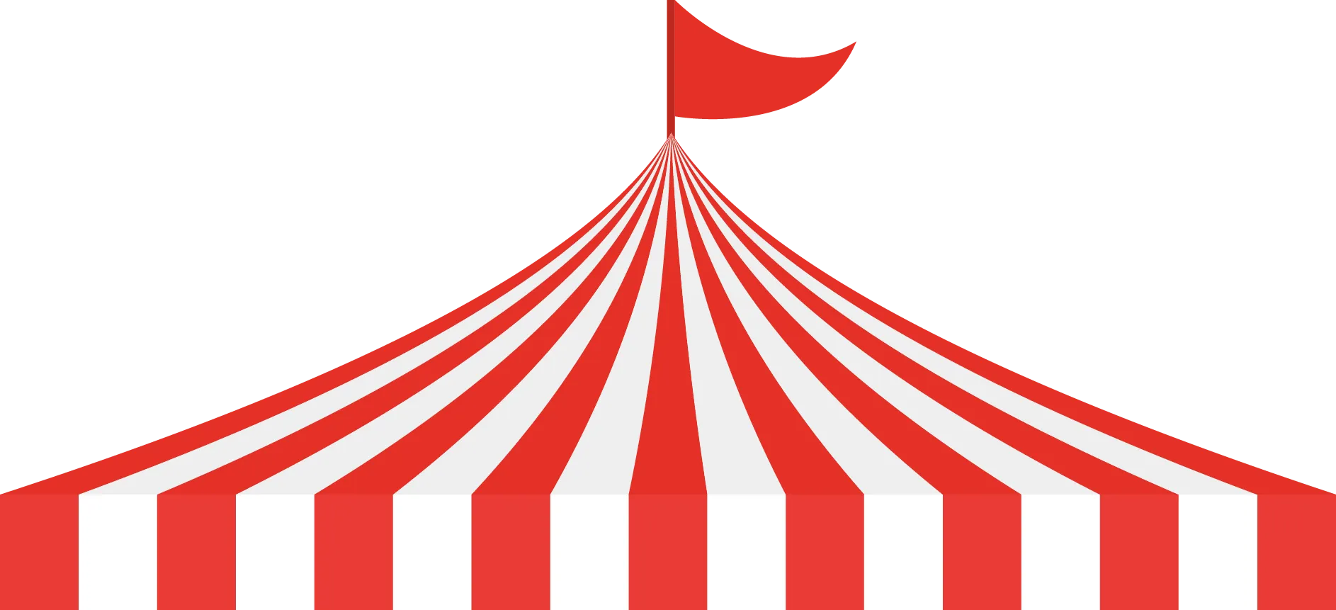 Circus Tent Traveling carnival, Circus roof, red and white striped tent, miscellaneous, text, poster png